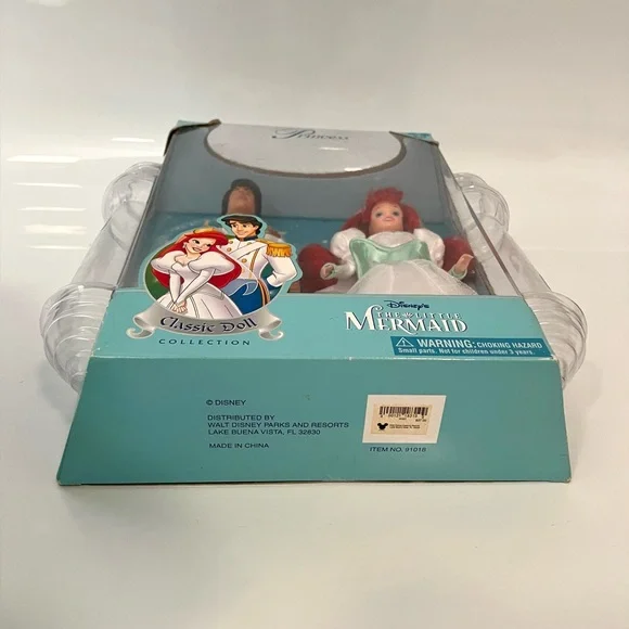 Disney Princess Classic Doll Collection The Little Mermaid Ariel and Eric, NIB